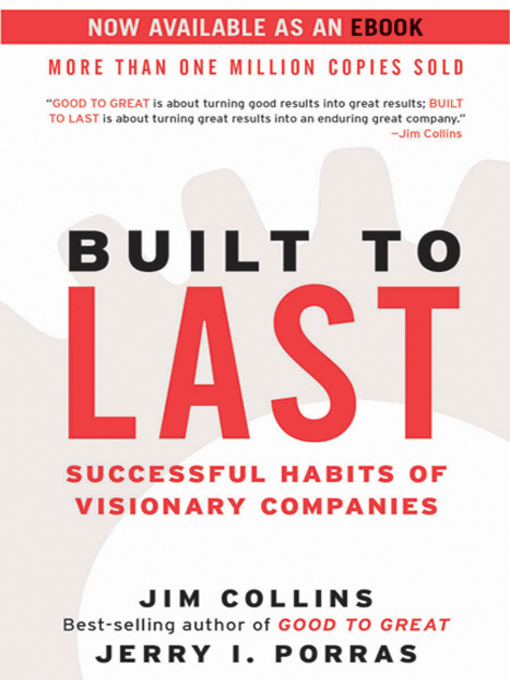 Title details for Built to Last by Jim Collins - Available